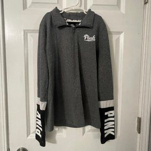 PINK quarter zip up